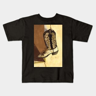 Boot on a Rope Kids T-Shirt